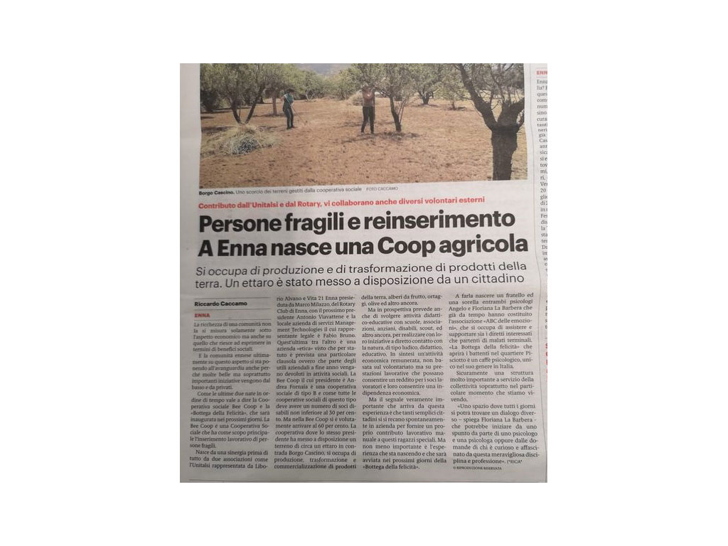 Giornale di Sicilia del 21-06-2021